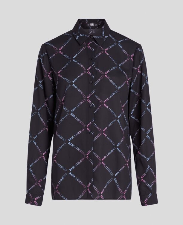 DIAMOND KARL AOP BLOUSE