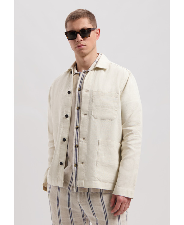 Chore Jacket Crispy Linen