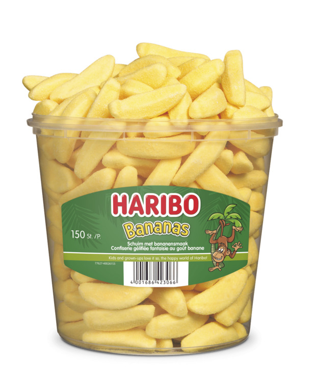 Haribo Bananas150 stuks