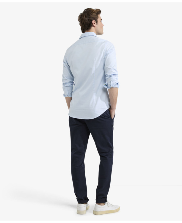 Satin Twill Shirt 100% Cotton Heren