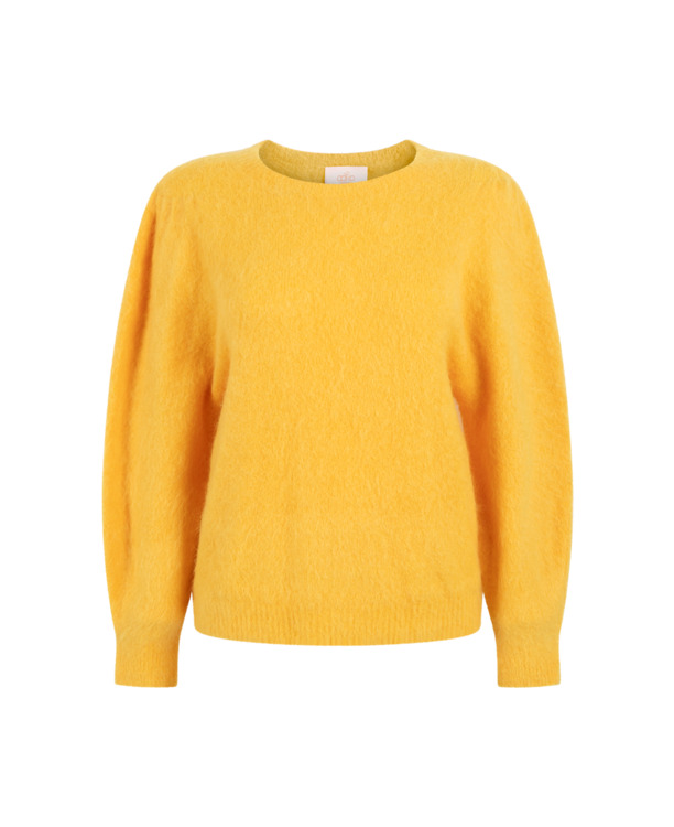 Aaiko Dames Alpaca trui Bright Gold