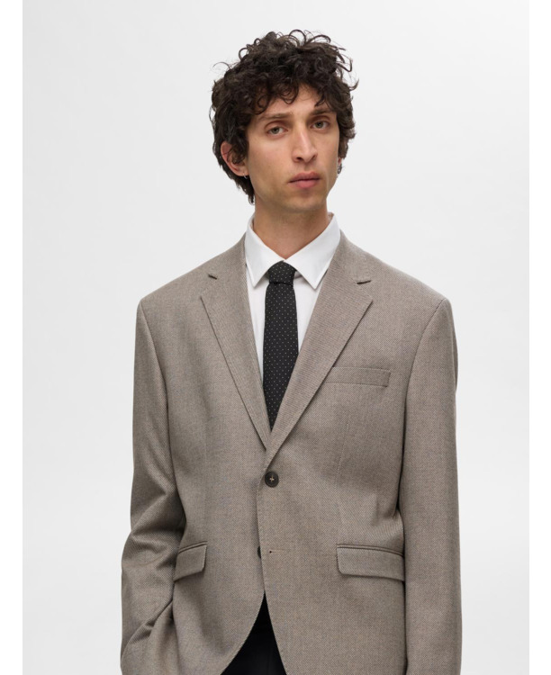 SLMELLIS DOT WOOL TIE NOOS