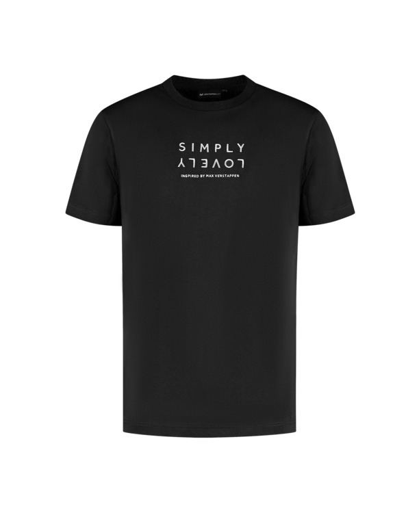 MV T-Shirt - Zwart - Simply Lovely - Max Verstappen