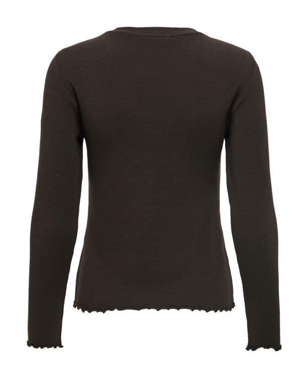 Regular Fit O-Neck Long Sleeves (L/S) Basic top met ronde hals en lange mouwen
