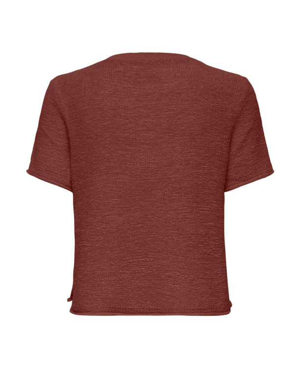 Regular Fit O-Neck Short Sleeves (S/S) Gebreide top