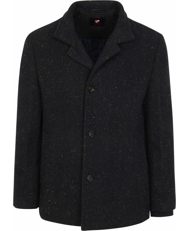 Suitable Robert Coat Wol Navy