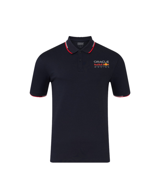 Full Colour Logo Polo - Navy - Red Bull Racing