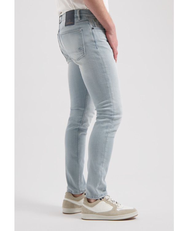 Dstrezzed Heren Slim Fit Denim Broek Faded Mr E LA