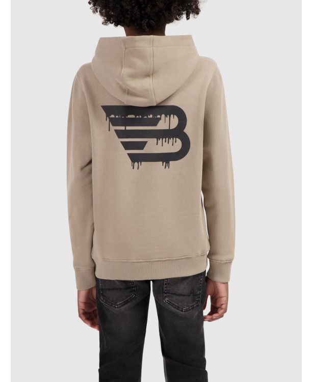 Junior Druppelend Logo Hoodie 100% Katoen