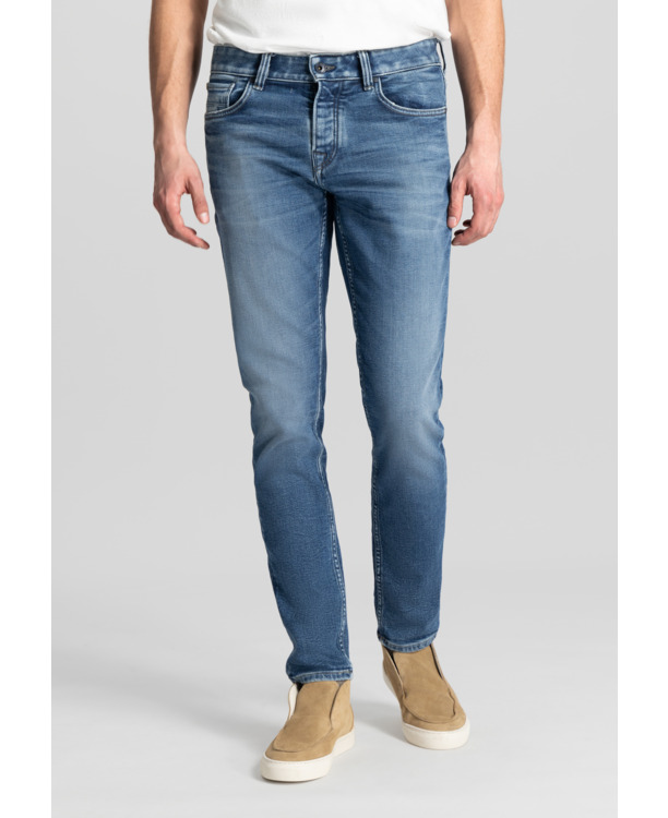 Sir B Tapered Fit Classic Worn Blue