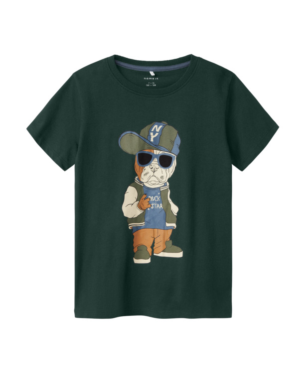 Standaard pasvorm ronde hals korte mouwen (K/M) Jongens