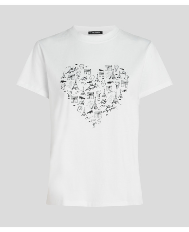 PARIS PRINT T-SHIRT