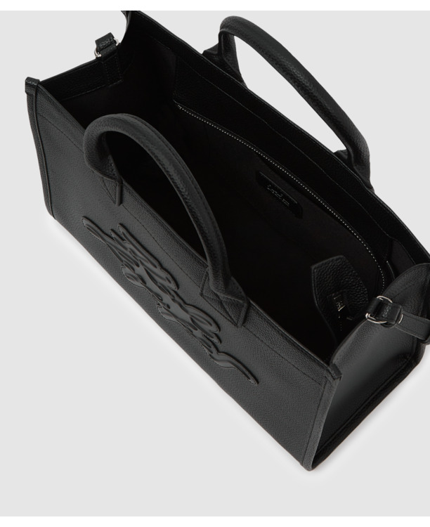 K/SHOPPER TEXT TOTE