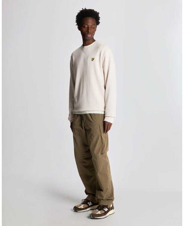Heathered Crew Neck Sweatshirt