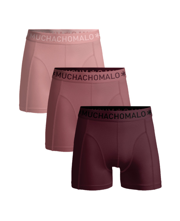 Heren 3-Pack Boxershorts Effen