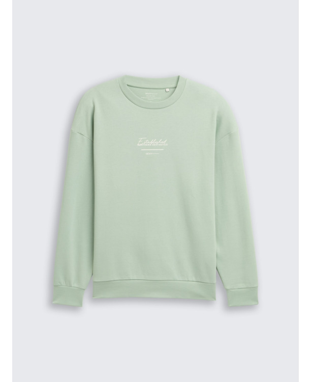 Ontspannen basic sweatshirt