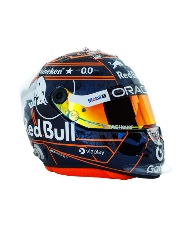 1:2 - Orange Lion Helm 2025 - Max Verstappen - Red Bull Racing