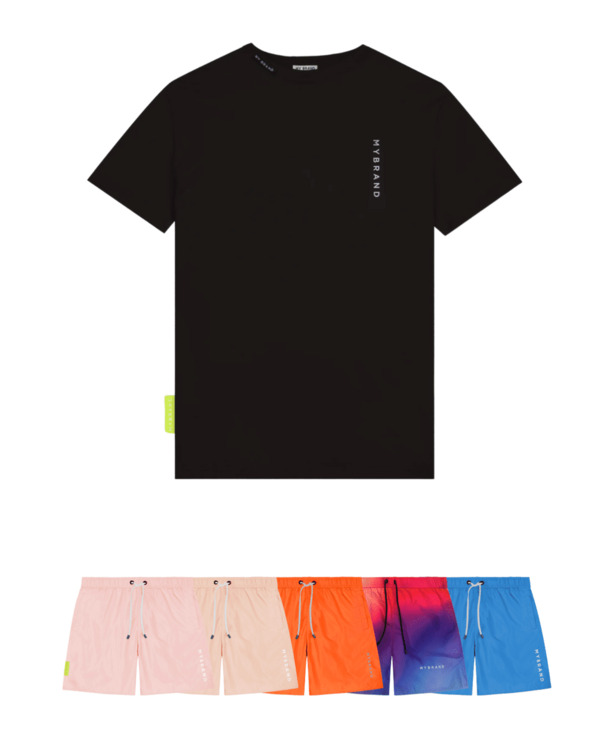 BASIS ZWEMMEN CAPSULE T-SHIRT MANNEN