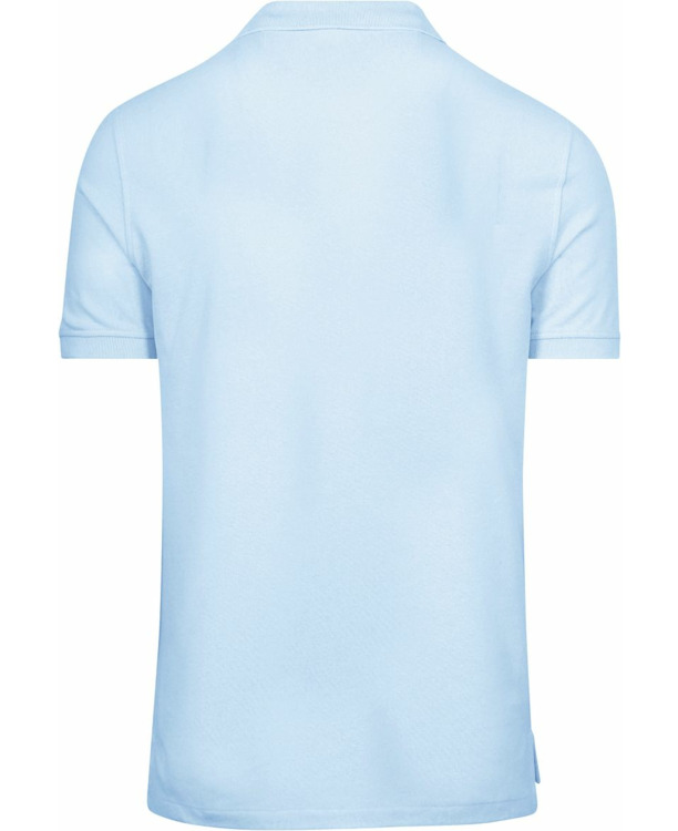 King Essentials The Rene Poloshirt Lichtblauw