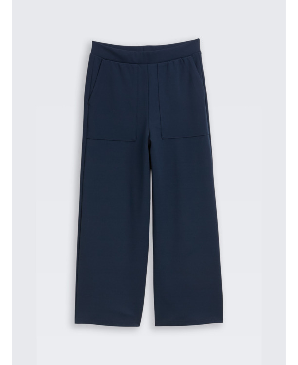 Culottes met crêpestructuur
