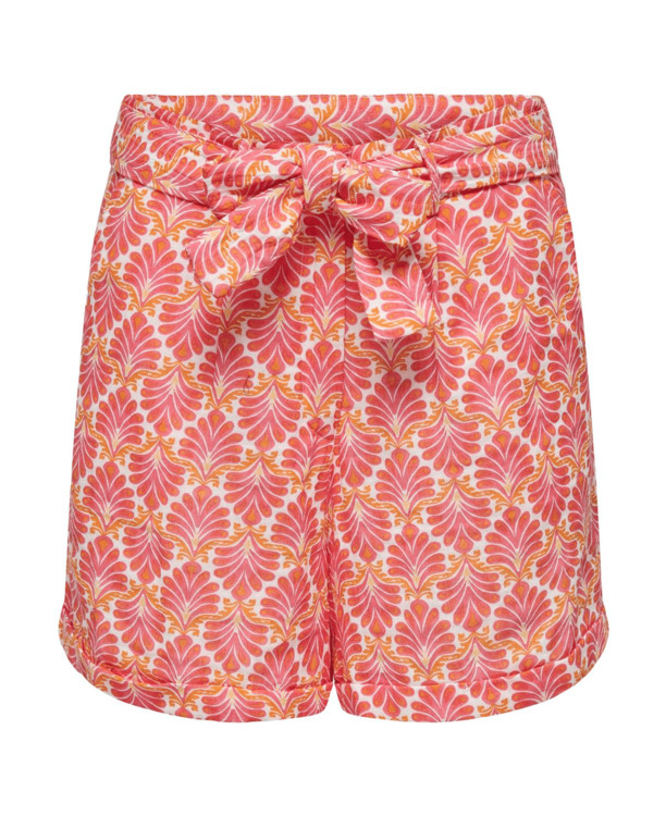 ONLTHYRA AOP PAPERBAG SHORTS WVN CS