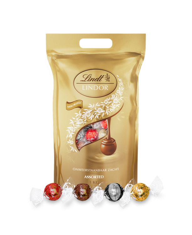LINDOR Assorti chocolade bonbons 1000g