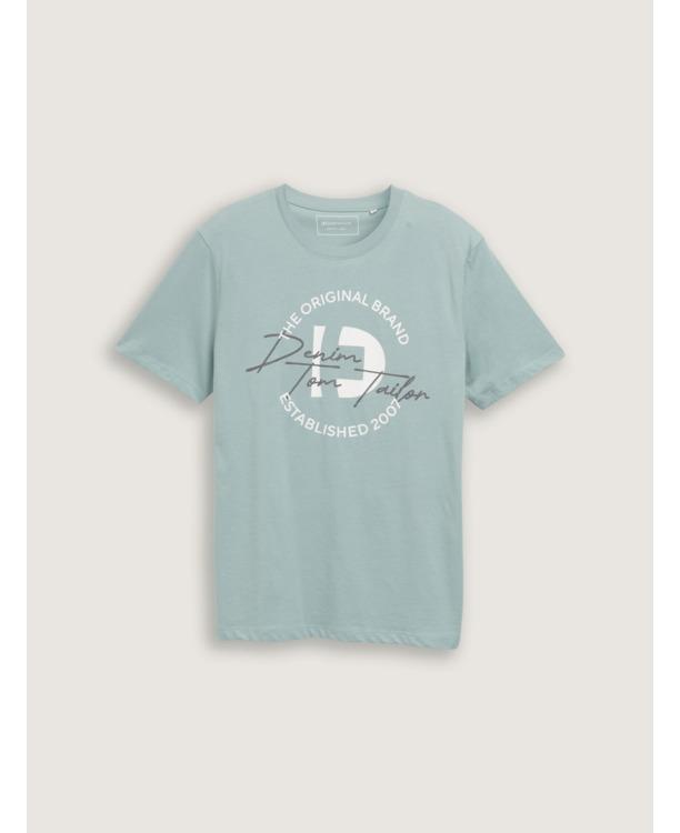 T-shirt met logo-opdruk