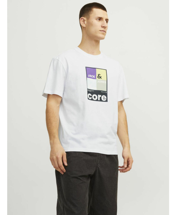 JCOJJ COLORFUL TEE SS CREW NECK LN