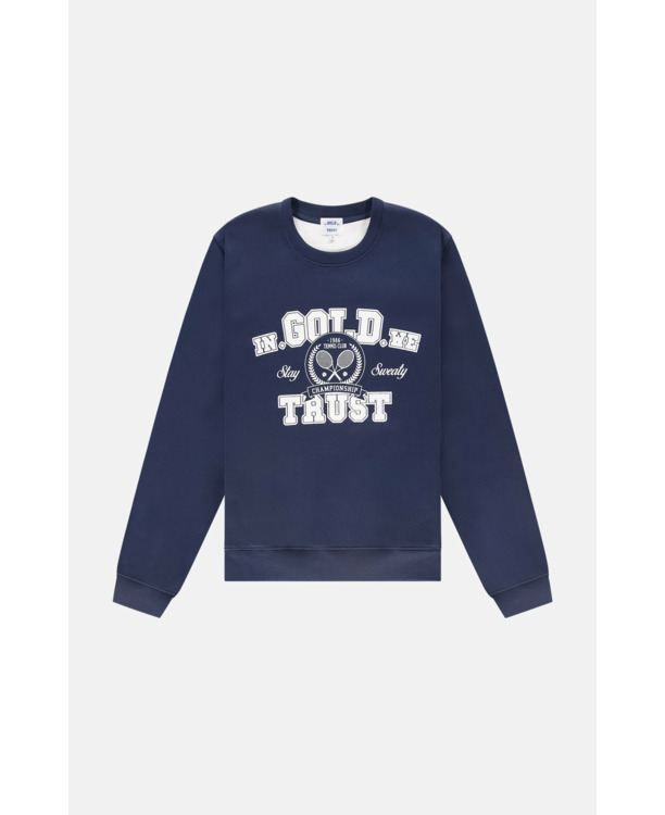 De Tennis Trui Blauw Unisex