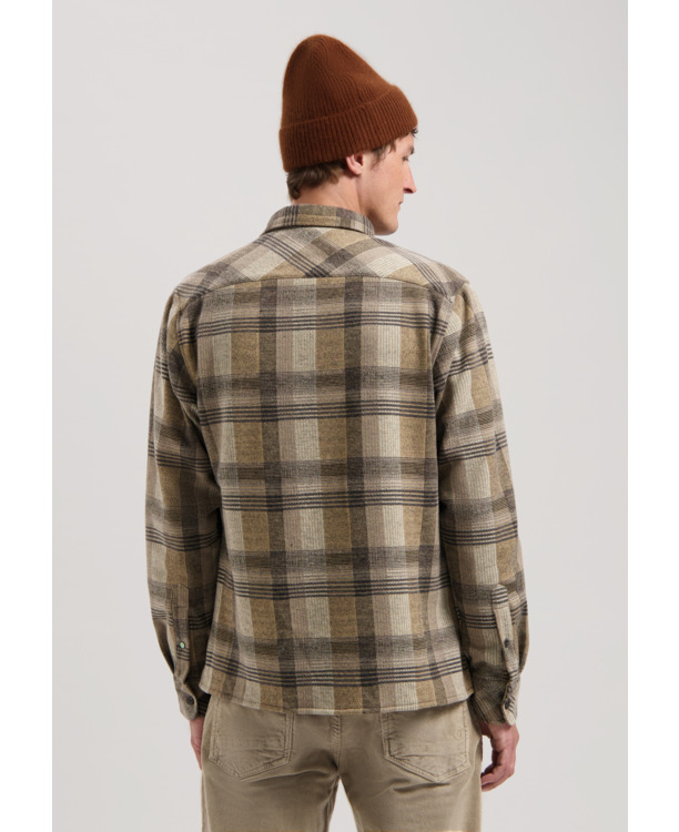 Dstrezzed Heren Flanellen Overhemd Gus Rood