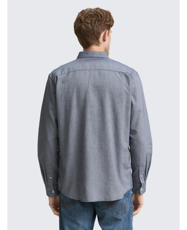 Regular fit katoenen Oxford overshirt