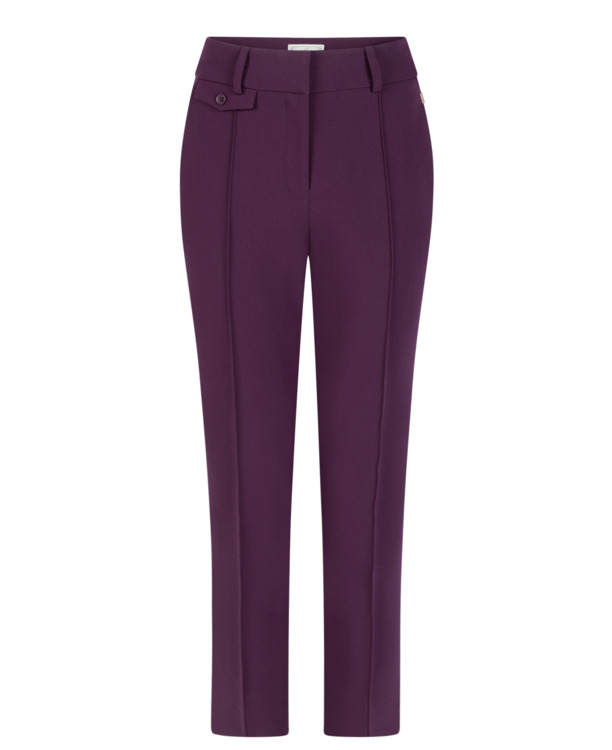 Aaiko Dames duurzame broek Winter Bloom viscose elastaan