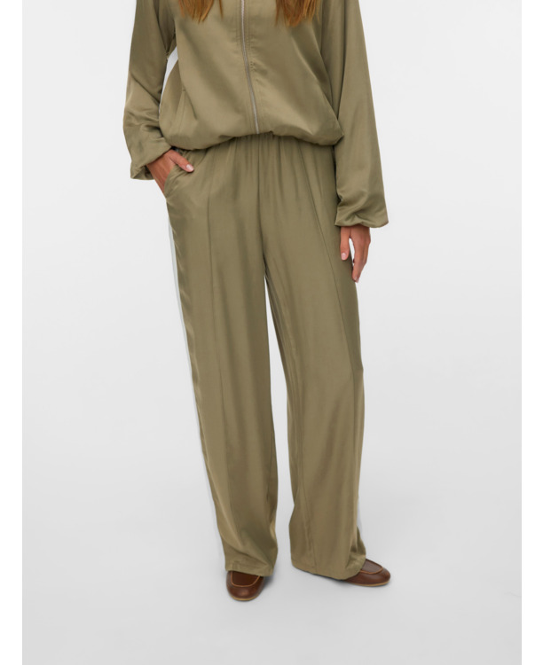 VMVINA DETAIL HW STRAIGHT PANTS WVN