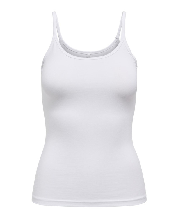 Stretch Fit O-Neck Sleeveless (S/L) O-hals mouwloze stretch fit top voor dagelijkse stijl