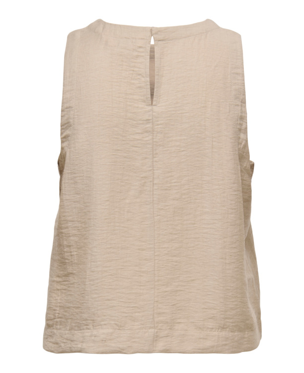 ONLLINO S/L O-NECK TOP WVN OX