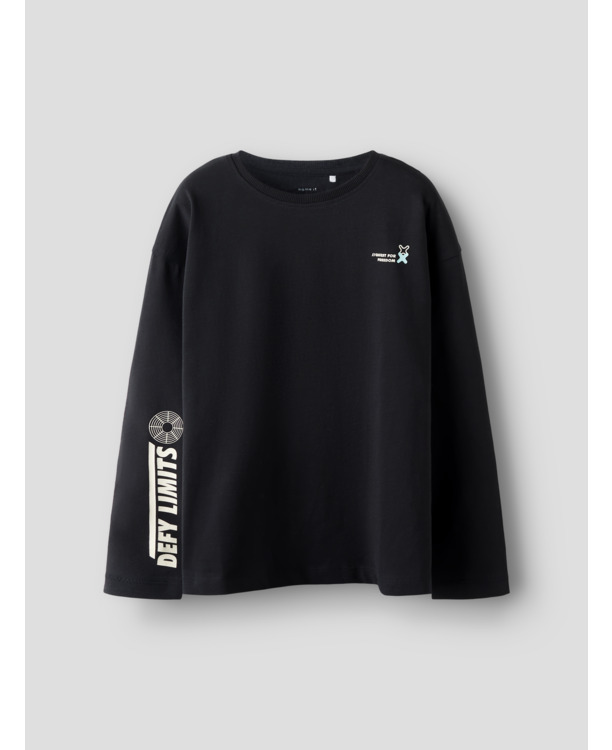 Relaxed Fit O-Hals Lange Mouwen Jongens