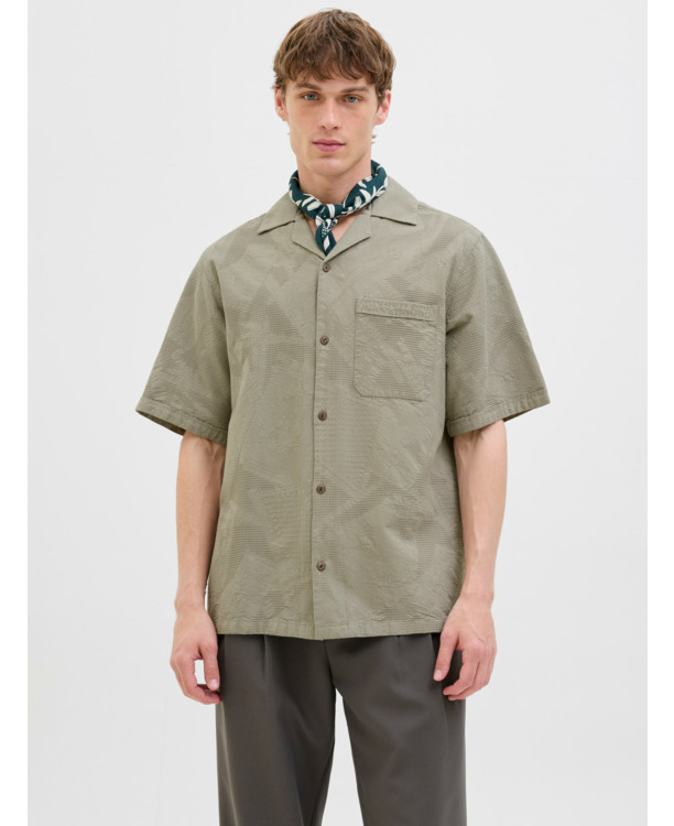 JPRBLULUKE JACQUARD RESORT S/S SHIR