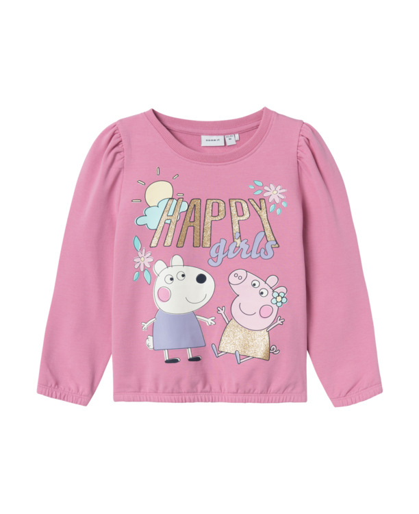 Normale pasvorm ronde hals lange mouwen (L/S) Meisjes