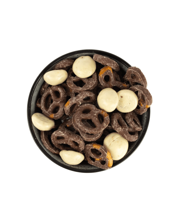 01 Friends Choco Pretzels Melk & Kruidnoten Wit