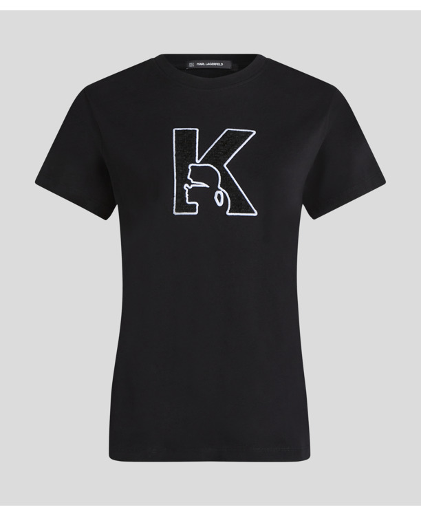 K LOGO BOUCLE T-SHIRT