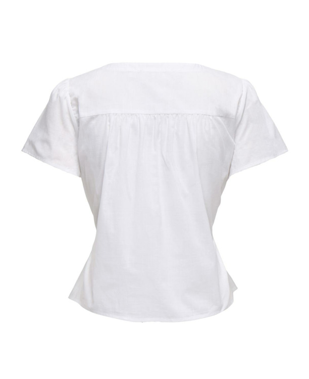 Regular Fit O-Neck Sleeveless (S/L) Regular fit mouwloze top met trekkoord