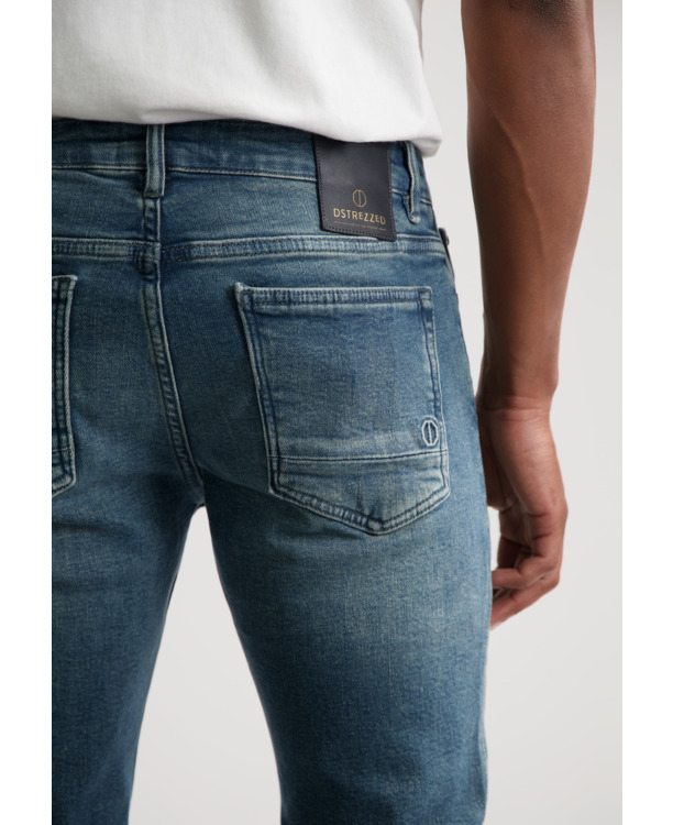 Dstrezzed Heren Denim Broek Arctic Circle Blauw