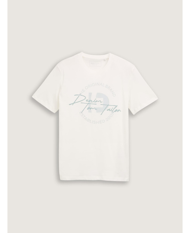T-shirt met logo-opdruk
