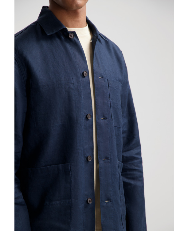 Chore Jacket Crispy Linen