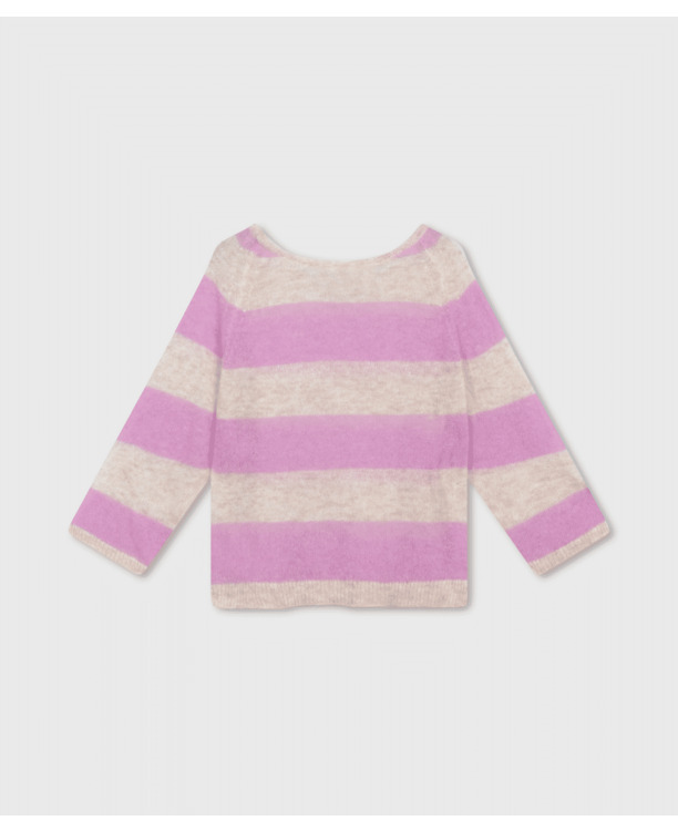 sweater thin knit stripes