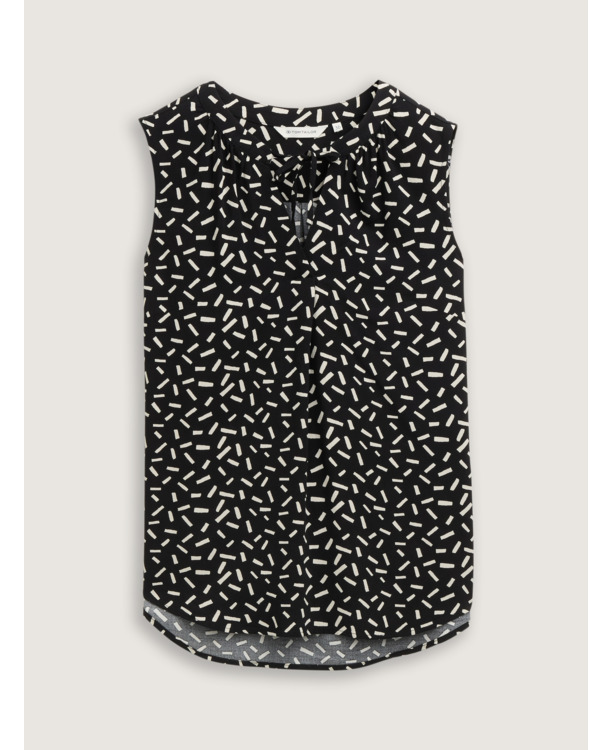 Blouse met riemen