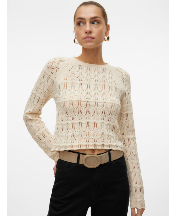 VMNEWFABIENNE LS O-NECK PULLOVER NO