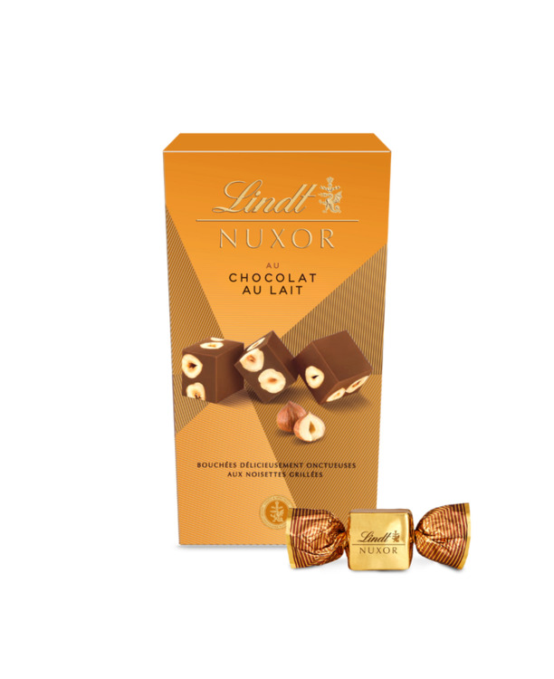 Lindt Nuxor melk chocolade bonbons 150g