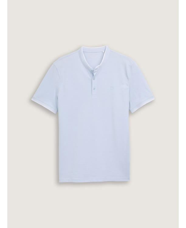 Poloshirt met randlogo