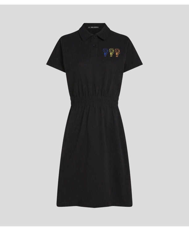 IKON TRIO PRINTED POLO DRESS